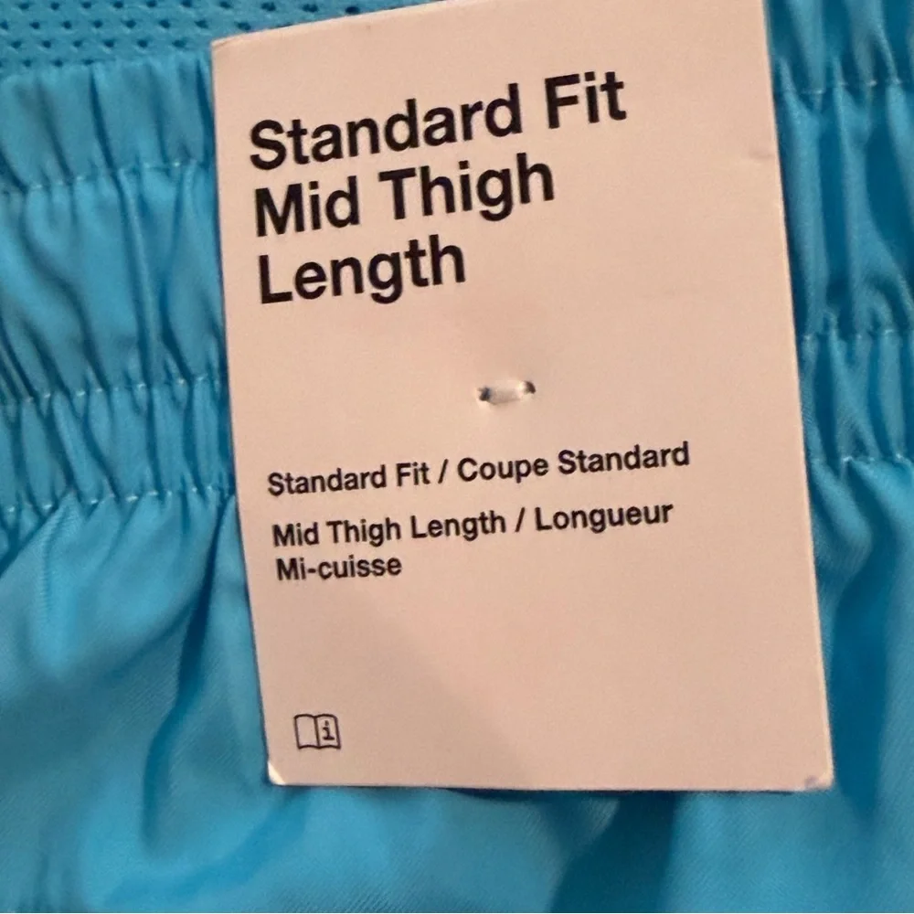 Nike Men’s Woven Flow -SZ XXL- Light Blue Mesh Lined Athletic Shorts